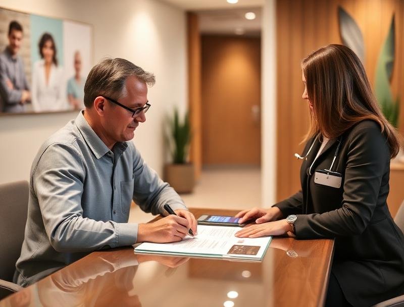 Patient beginning personalized wellness plan