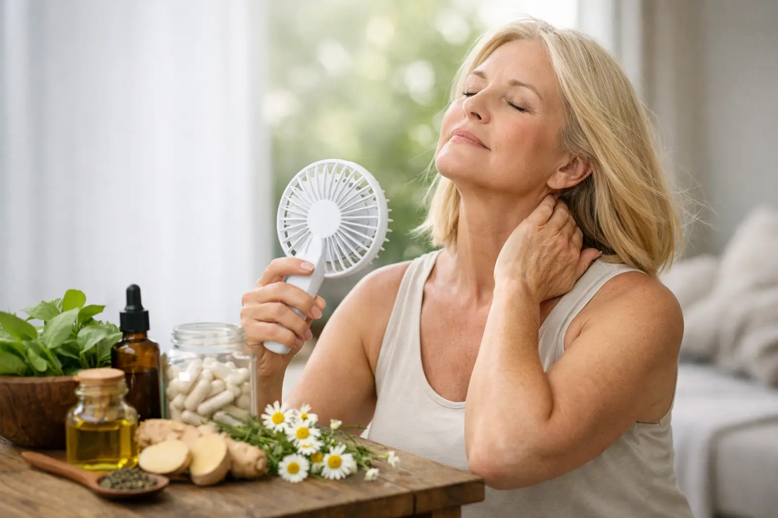 Natural Treatment for Hot Flashes That May Help